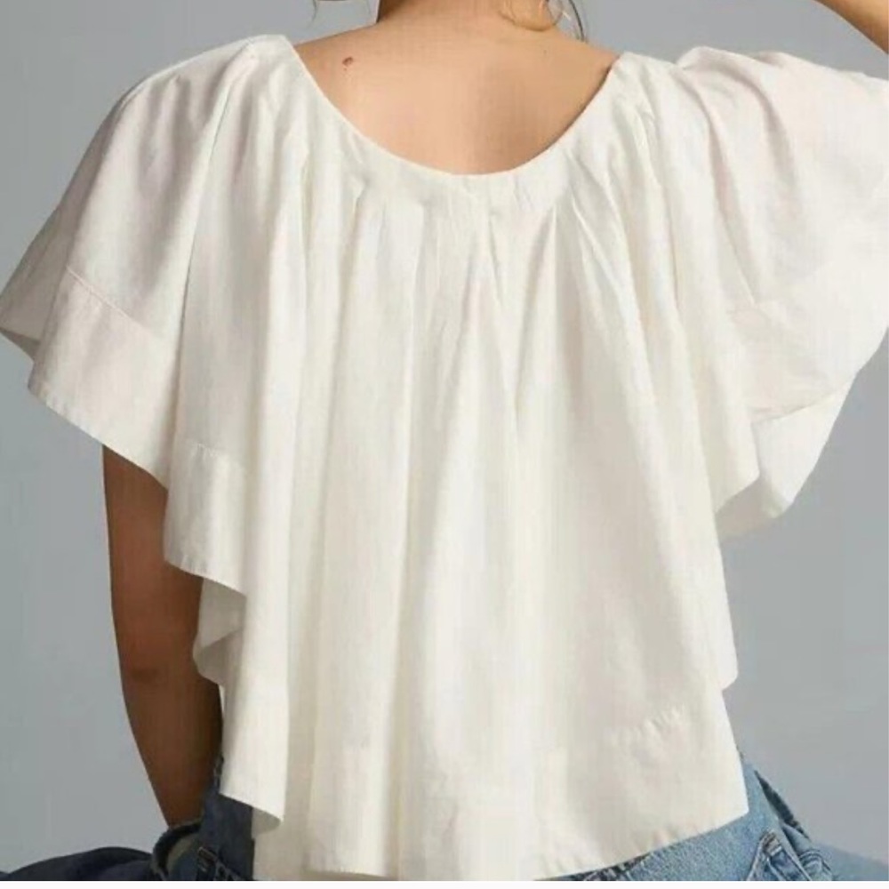Ruffles swing blouse